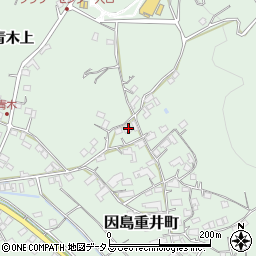 広島県尾道市因島重井町1306-1周辺の地図