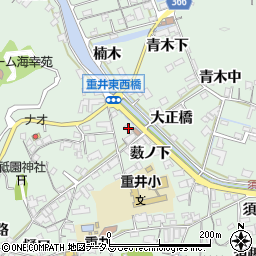 広島県尾道市因島重井町2849周辺の地図
