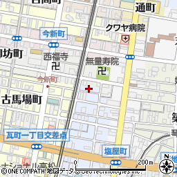 香川県高松市福田町1周辺の地図
