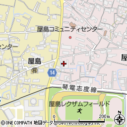香川県高松市屋島中町440周辺の地図