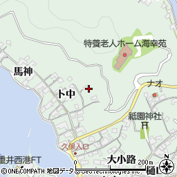 広島県尾道市因島重井町6833周辺の地図