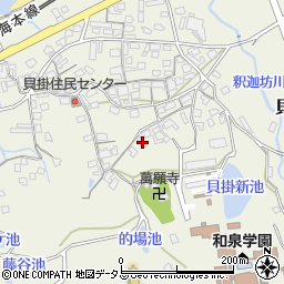 大阪府阪南市貝掛1137-1周辺の地図