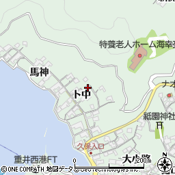 広島県尾道市因島重井町6851周辺の地図