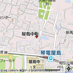 香川県高松市屋島中町560周辺の地図