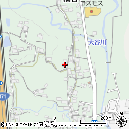 和歌山県橋本市橋谷172周辺の地図