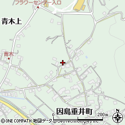 広島県尾道市因島重井町1265周辺の地図
