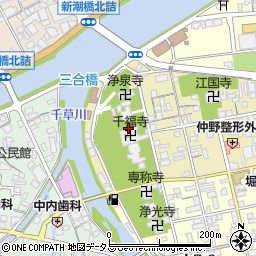 千福寺周辺の地図
