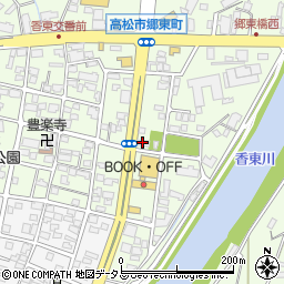 カラオケパラダイス香西店周辺の地図