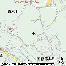 広島県尾道市因島重井町1284周辺の地図