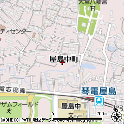 香川県高松市屋島中町555周辺の地図