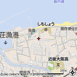 大阪府阪南市箱作1020周辺の地図