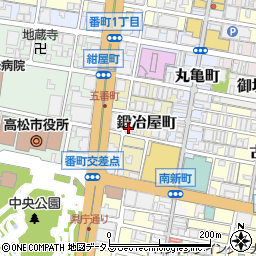 フジヤマドラゴン 高松店周辺の地図