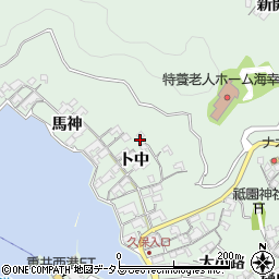 広島県尾道市因島重井町6872周辺の地図