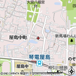 香川県高松市屋島中町155周辺の地図