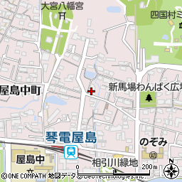 香川県高松市屋島中町159周辺の地図