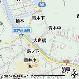 広島県尾道市因島重井町大正橋2590-6周辺の地図