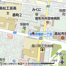 真鍋医院周辺の地図