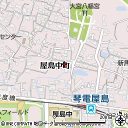 香川県高松市屋島中町562周辺の地図