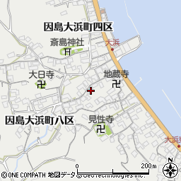 広島県尾道市因島大浜町2002周辺の地図