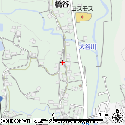 和歌山県橋本市橋谷50周辺の地図