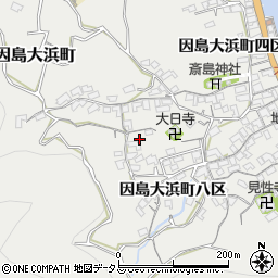 広島県尾道市因島大浜町八区1916周辺の地図
