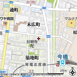 香川県高松市築地町2周辺の地図