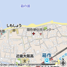 阪南マンション周辺の地図