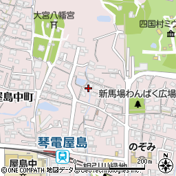 香川県高松市屋島中町192周辺の地図