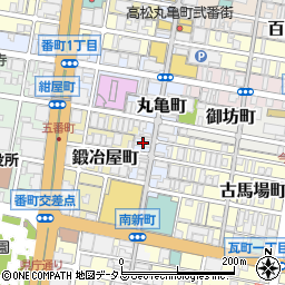 凛と‐Takamatsu‐周辺の地図