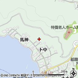 広島県尾道市因島重井町馬神6869周辺の地図