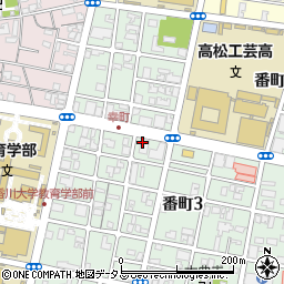連合香川　労働相談ダイヤル周辺の地図