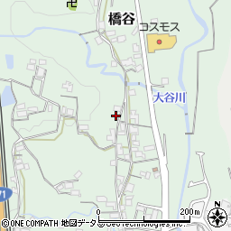 和歌山県橋本市橋谷180周辺の地図
