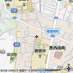香川県高松市香西南町663周辺の地図