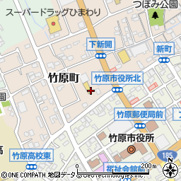 ＨｏｎｄａＣａｒｓ竹原竹原店周辺の地図