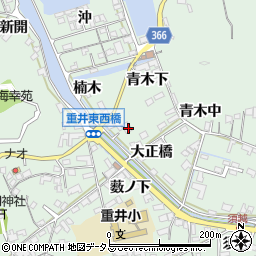 広島県尾道市因島重井町2596周辺の地図