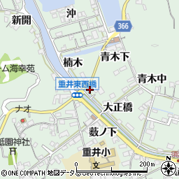 広島県尾道市因島重井町大正橋2595-2周辺の地図
