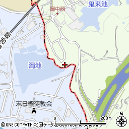 関空山手台2号公園周辺の地図
