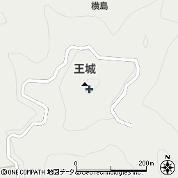 王城周辺の地図