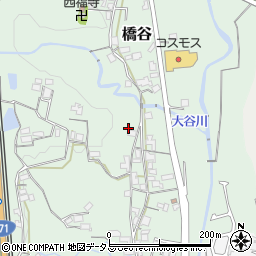 和歌山県橋本市橋谷179周辺の地図