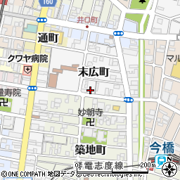 香川県高松市末広町7-24周辺の地図