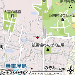 香川県高松市屋島中町186周辺の地図