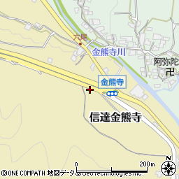 大阪府泉南市信達金熊寺97周辺の地図