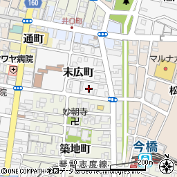 香川県高松市末広町7周辺の地図