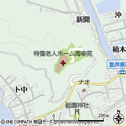 広島県尾道市因島重井町6841周辺の地図