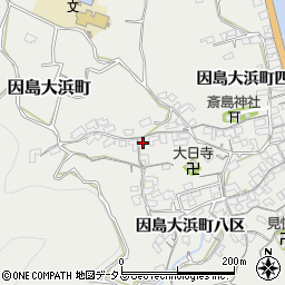 広島県尾道市因島大浜町1822周辺の地図