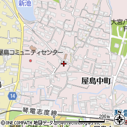 香川県高松市屋島中町485周辺の地図