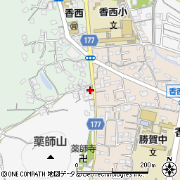 香川県高松市鬼無町是竹325周辺の地図