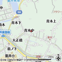 広島県尾道市因島重井町青木上2542周辺の地図