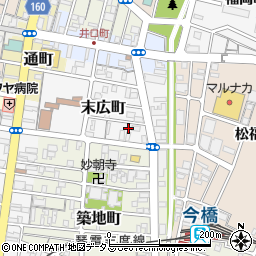 香川県高松市末広町7-11周辺の地図