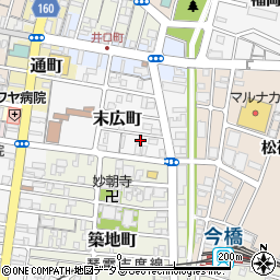 香川県高松市末広町7-9周辺の地図